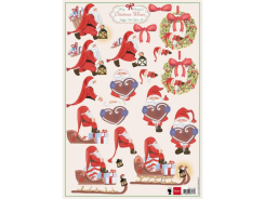 Marianne Design 3D Schneidebogen Weihnachwünsche 4 