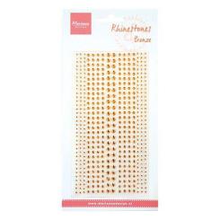 Marianne Design Acryl Strass-Steine Selbstklebend Bronze in 2mm, 3mm & 4mm 