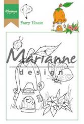 Marianne Design Clear Stempel 3tlg. Hetty`s Fairy Haus 