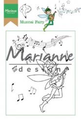 Marianne Design Clear Stempel 4tlg. Hetty`s Musik Fairy 