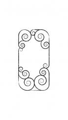 Marianne Design Clear Stempel 5x10cm swirl 