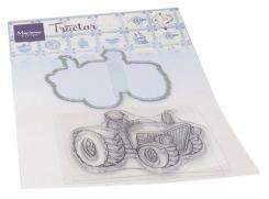 Marianne Design Clear Stempel + Stanzer 2tlg. Hetty`s Traktor 