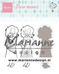 Marianne Design Clear Stempel + Stanzer 3tlg. Hetty`s Neue Mama 