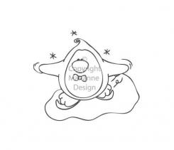 Marianne Design Clear Stempel fairy all love winter 