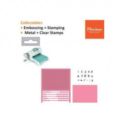 Marianne Design Collectable Stanz- und Prägeschablone Abacus 