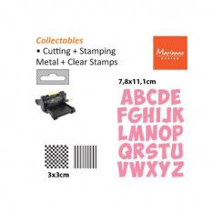 Marianne Design  Collectables Stanz- & Prägeschablone Alphabet 