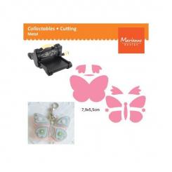 Marianne Design Collectables Stanz- & Prägeschablone Schmetterlinge 