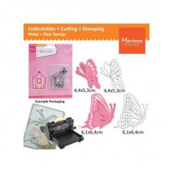Marianne Design Collectables Stanz- & Prägeschablone Tiny der Schmetterlinge 3 