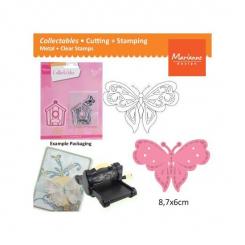 Marianne Design Collectables Stanz- & Prägeschablone Tiny's Schmetterlinge 2 