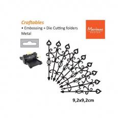 Marianne Design  Craftables Stanz- & Prägeschablone Anja's decoration 