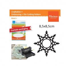 Marianne Design Craftables Stanz- & Prägeschablone Eline's Weihnachtssterne 