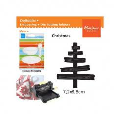 Marianne Design Craftables Stanz- & Prägeschablone Eline's hölzernen Baum 