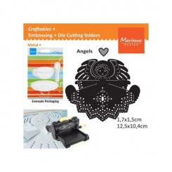 Marianne Design Craftables Stanz- & Prägeschablone Engel mit Herz 