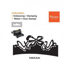 Marianne Design  Craftables Stanz- & Prägeschablone Folding die Bow 
