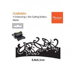 Marianne Design  Craftables Stanz- & Prägeschablone Folding die Butterfly 