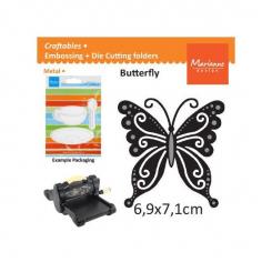 Marianne Design Craftables Stanz- & Prägeschablone Schmetterling 