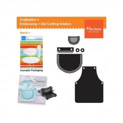 Marianne Design Craftables Stanz- & Prägeschablone Schürze 