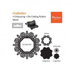 Marianne Design Craftables Stanz- & Prägeschablone Tiny's Country Garden 