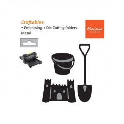 Marianne Design Craftables Tiny's sand castle set 