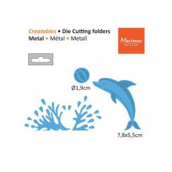 Marianne Design Creatable Stanz- und Prägeschablone Dolphin 
