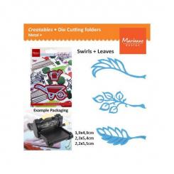 Marianne Design Creatables Stanz- & Prägeschablone Anjas Blatt 1 