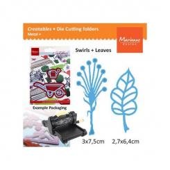 Marianne Design Creatables Stanz- & Prägeschablone Anjas Blatt 3 