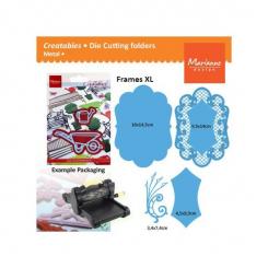 Marianne Design Creatables Stanz- & Prägeschablone Anjas große ovale 