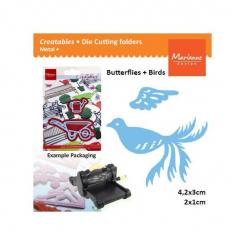 Marianne Design Creatables Stanz- & Prägeschablone Birds in Paradise 