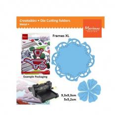 Marianne Design Creatables Stanz- & Prägeschablone Deckchen rund 