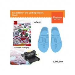 Marianne Design Creatables Stanz- & Prägeschablone Holzschuh 