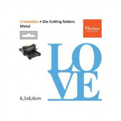 Marianne Design Creatables Stanz- & Prägeschablone LOVE 
