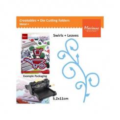 Marianne Design Creatables Stanz- & Prägeschablone Swirl Blatt 