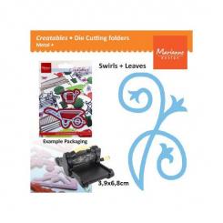 Marianne Design Creatables Stanz- & Prägeschablone Swirl Blume 