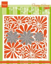 Marianne Design Embossing folder + Stanzschablone Gänseblümchen 