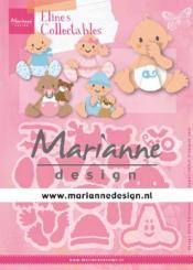 Marianne Design Stanz und Prägeschablone Collectable Eline`s Babys 