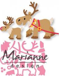Marianne Design Stanz und Prägeschablone Collectable Eline`s Rentier 
