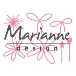 Marianne Design Stanz und Prägeschablone Collectable Karin`s Pins & Schleifen 