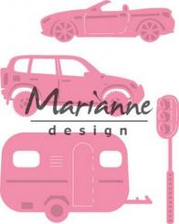 Marianne Design Stanz und Prägeschablone Collectable Wohnwagen & Auto 