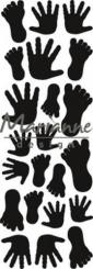 Marianne Design Stanz und Prägeschablone Craftable Hände & Füße 