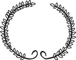 Marianne Design Stanz und Prägeschablone Craftable Lorbeerkranz mit Herz 