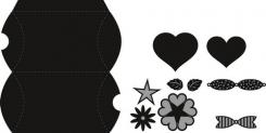 Marianne Design Stanz und Prägeschablone Craftable Pillow Box 