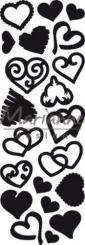 Marianne Design Stanz und Prägeschablone Craftable Süsse Herzen 