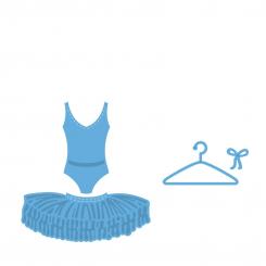 Marianne Design Stanz und Prägeschablone Creatable Balletkleid 