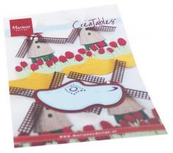 Marianne Design Stanz und Prägeschablone Creatable Holzschuh 