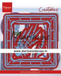 Marianne Design Stanz und Prägeschablone Creatable Lavendel Quadrat 