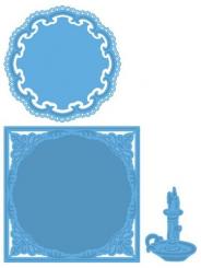 Marianne Design Stanz und Prägeschablone Creatable Petra`s candle 