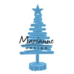 Marianne Design Stanz und Prägeschablone Creatable Tiny`s Weihnachtsbaum Holz 
