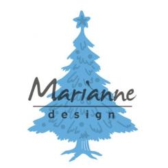 Marianne Design Stanz und Prägeschablone Creatable Tiny`s Weihnachtsbaum dekoriert 