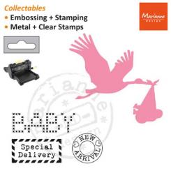 Marianne Design Stanzschablone Collectable Storch 