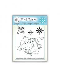 Marij Rahd Clear Stempel 7x8,5cm Winter Nr. 14 